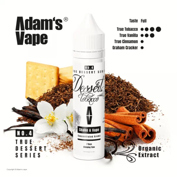 Příchuť Adams Vape Dessert Tobacco - Dezertní tabák (12 ml)