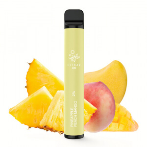 Elf Bar 600 Pineapple Peach Mango jednorázová elektronická cigareta (Ananas, broskev a mango)