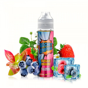 Př&iacute;chuť Rocket Empire Sugar Moon - Borůvka, jahoda a malina