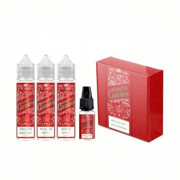 Př&iacute;chuť Ti Juice Cukr&aacute;rna 3Pack, d&aacute;rkov&aacute; sada