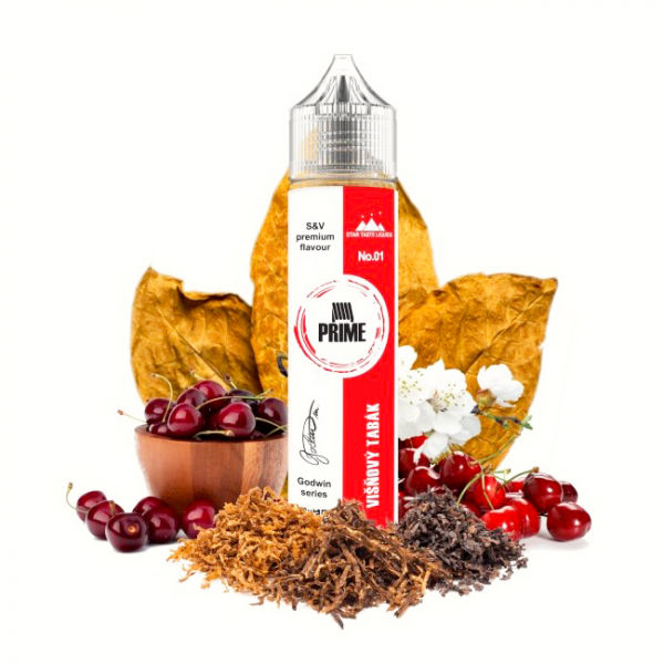 Příchuť Prime Shake and Vape Cherry Tobacco - Višňový tabák (20 ml)