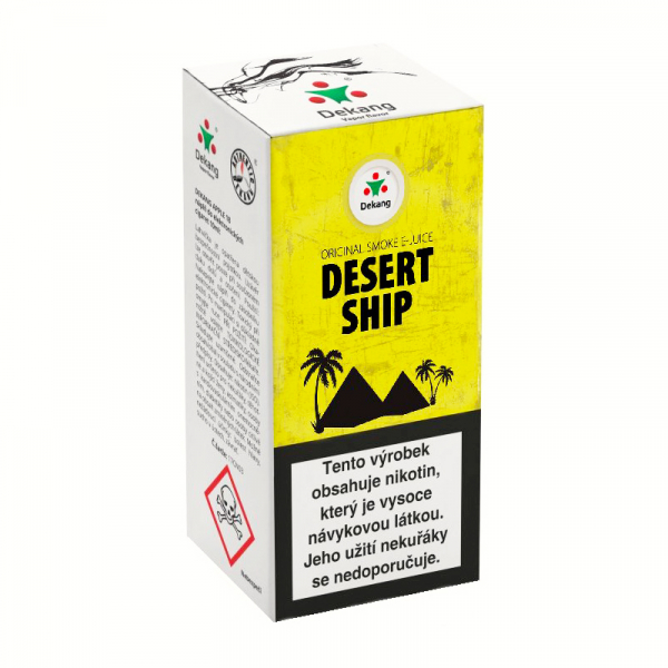 E-liquid Dekang Desert Ship - Tabák (10 ml) E-liquid Dekang Desert Ship - Tabák (10 ml)