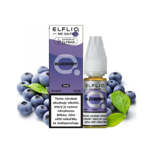 E-liquid ELF BAR ELFLIQ Nic SALT Blueberry - Borůvka (10 ml)