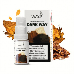 E-liquid Way To Vape Dark Way - Tabák s ořechy (10 ml)