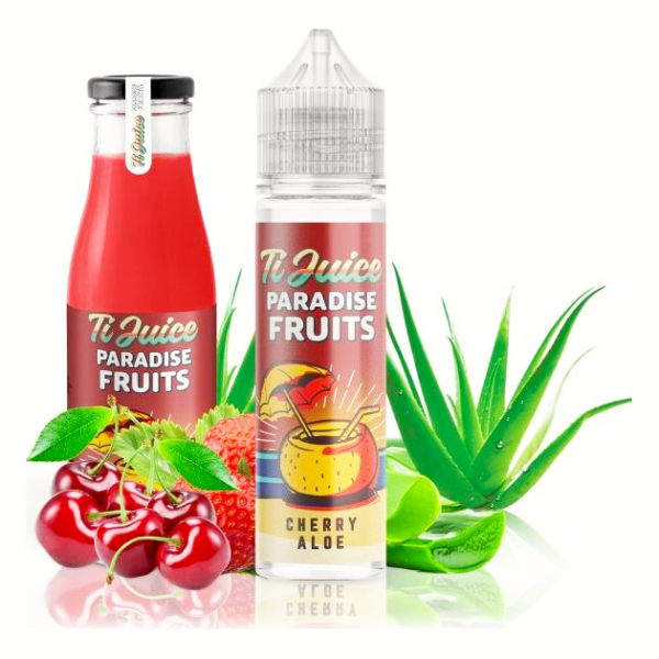 Příchuť TI Juice Paradise Fruits Cherry Aloe - Třešeň, jahoda, aloe vera