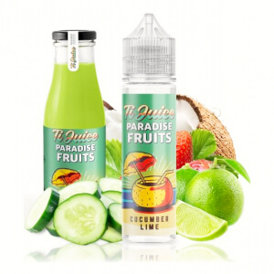 Příchuť TI Juice Paradise Fruits Cucumber Lime - Okurka, limetka, jahoda, kokos
