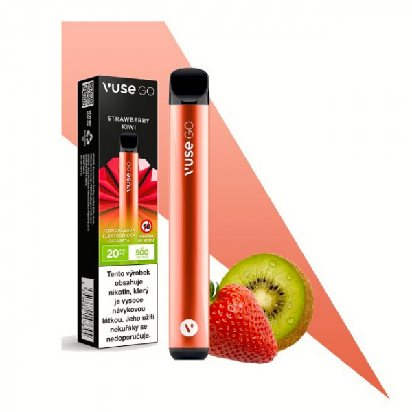 Vuse Go Strawberry Kiwi jednor&aacute;zov&aacute; elektronick&aacute; cigareta (Jahoda a kiwi)