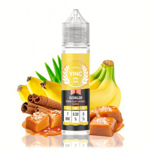 Příchuť VINC Goblin - Banán, slaný karamel, skořice