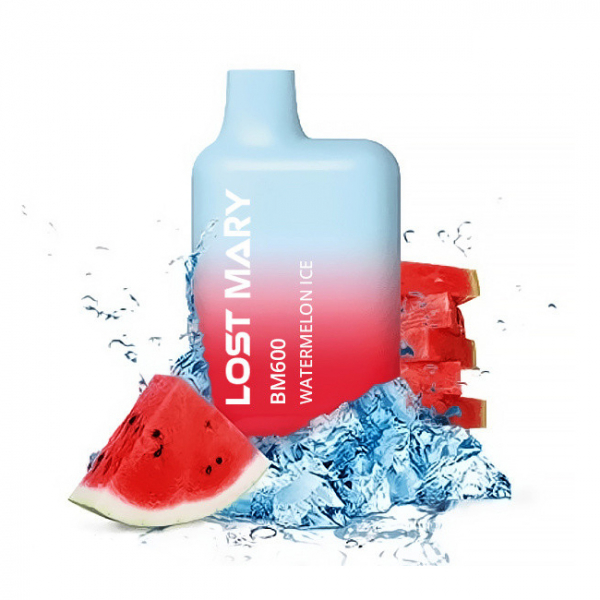 Elf Bar Lost Mary BM600 Watermelon Ice jednorázová elektronická cigareta - Ledový meloun