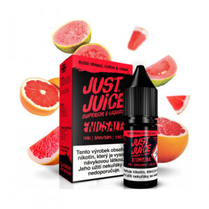 E-liquid Just Juice SALT Blood Orange, Citrus & Guava - Červený pomeranč, citrusy, guava (10 ml)