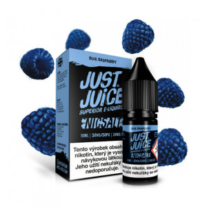 E-liquid Just Juice SALT Blue Raspberry - Modrá malina (10 ml)