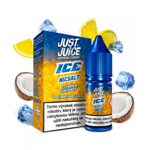 E-liquid Just Juice SALT ICE Citron & Coconut - Citron, kokos (10 ml)