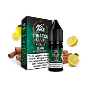 E-liquid Just Juice SALT Tobacco Lemon - Tabák s citronem (10 ml)