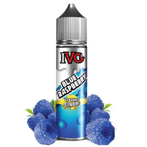 Příchuť IVG Blue Raspberry - Modrá malina, borůvka (18 ml)