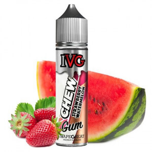 Příchuť IVG CHEW Strawberry Watermelon - Žvýkačka, jahoda, vodní meloun (18 ml)