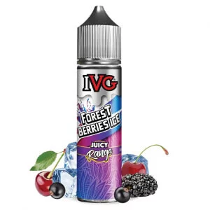 Příchuť IVG Forest Berries Ice - Černý rybíz, třešeň, ostružina (18 ml)