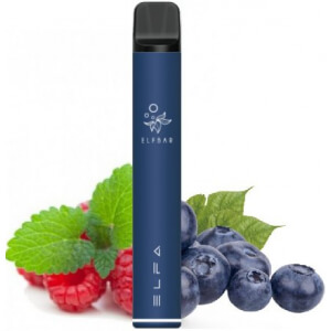 Elf Bar ELFA elektronická cigareta 500 mAh Blueberry Sour Raspberry - Borůvka, kyselá malina (20 mg)