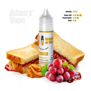 Příchuť Adam's Vape Grapes of Wrath - Toast s burákovým máslem a hroznovým džemem