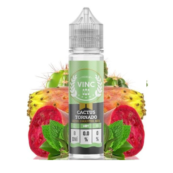Příchuť VINC Cactus Tornado - Kaktus, máta, eukalyptus