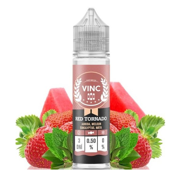 Příchuť VINC Red Tornado - Vodní meloun, jahoda, máta