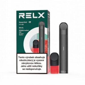 RELX Essential Starter Kit - elektronická cigareta, 350 mAh - Watermelon Ice - Ledový meloun (18 mg)