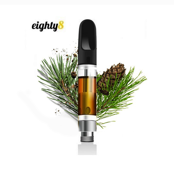 Eighty8 HHC Cartridge, 99% HHC Jack Herer - Borovice, směs kořen&iacute; (1 ml)