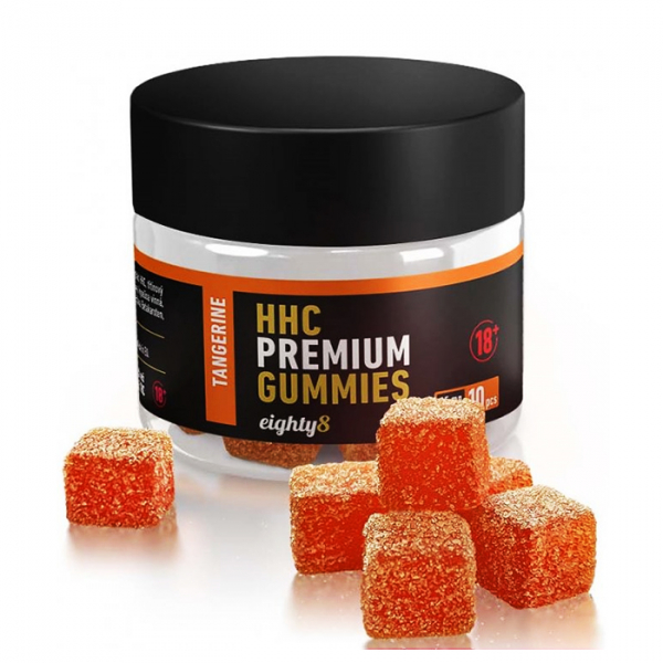 Eighty8 HHC Edibles 25% HHC Gummies Tangerina - Mandarinka (10 ks)