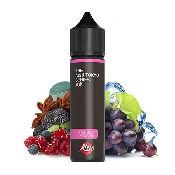 Příchuť ZAP! Juice AISU TOKYO Rainbow Astaire - Lesní ovoce,  černé hrozny, anýz, eukalypt (20 ml)