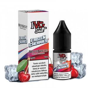 E-liquid IVG SALT Frozen Cherries - Ledové třešně (10 ml)