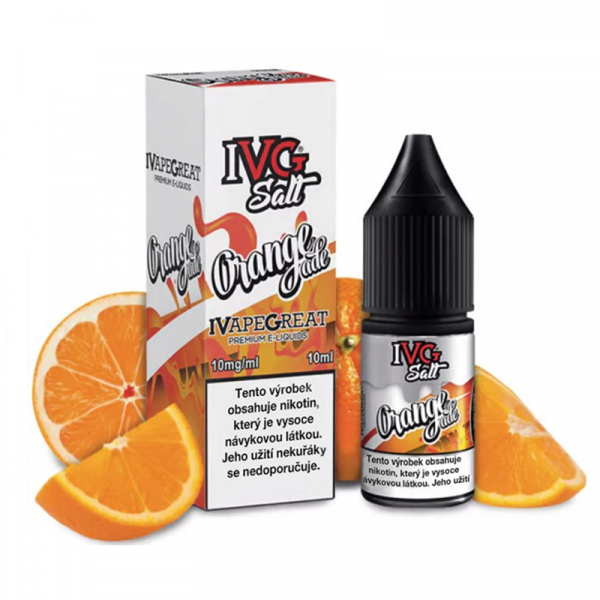 E-liquid IVG SALT Orangeade - Pomerančová limonáda (10 ml)