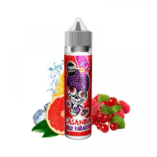 Příchuť Chill Pill Shake and Vape Casanova - Červený rybíz, grapefruit