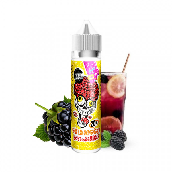 Příchuť Chill Pill Shake and Vape Gold Digger - Boysenberries limonáda