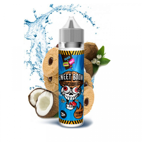 Příchuť Chill Pill Shake and Vape Sweet Boom - Kokosové sušenky Příchuť Chill Pill Shake and Vape Sweet Boom - Kokosové sušenky