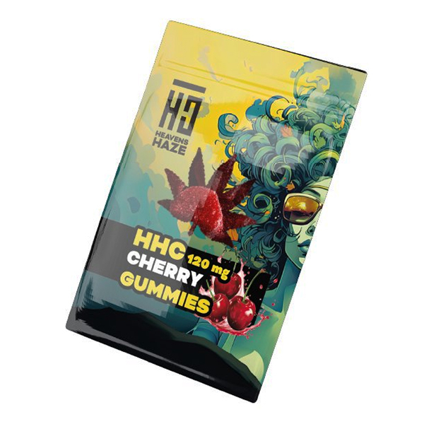 Heavens Haze HHC Gummies Cherry 40 mg - Tře&scaron;eň (3 ks)