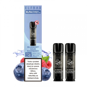 Elf Bar ELFA Pods cartridge 2Pack Blueberry Sour Raspberry - Borůvka, kyselá malina (20 mg)