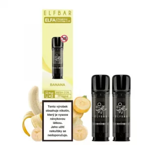 Elf Bar ELFA Pods cartridge 2Pack Banana - Banán (20 mg)
