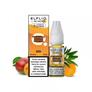 E-liquid ELF BAR ELFLIQ Nic SALT Pineapple, Mango, Orange - Ananas, mango, pomeranč (10 ml)