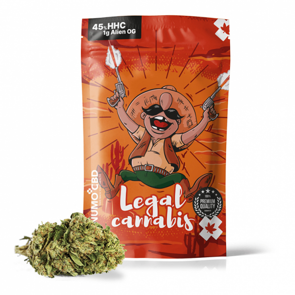Bonumo HHC květy, 45% HHC Alien OG (1 g)