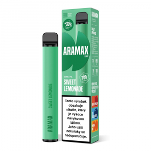 Aramax Bar 700 Sweet Lemonade jednorázová elektronická cigareta (Citrusová limonáda)