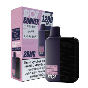 RIOT Connex Kit elektronická cigareta Blueberry Sour Raspberry - Borůvka, kyselá malina