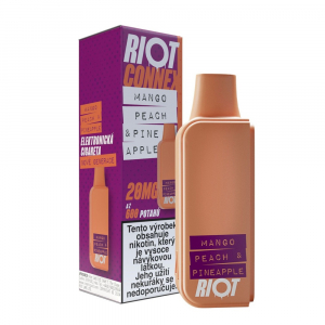 RIOT Connex cartridge Mango Peach Pineapple - Mango, broskev, ananas