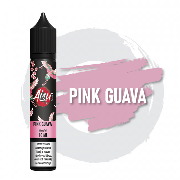 E-liquid ZAP! Juice Aisu Nic SALT Pink Guava Ice - Ledová guava (10 ml)