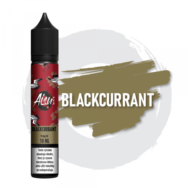 E-liquid ZAP! Juice Aisu Nic SALT Blackcurrant Ice - Ledový černý rybíz (10 ml)