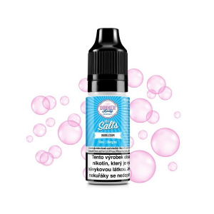 E-liquid Dinner Lady Nic SALT Bubblegum - Ovocná žvýkačka (10 ml)