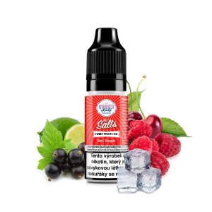 E-liquid Dinner Lady Nic SALT Sweet Fruits Ice - Ledový mix ovoce (10 ml)