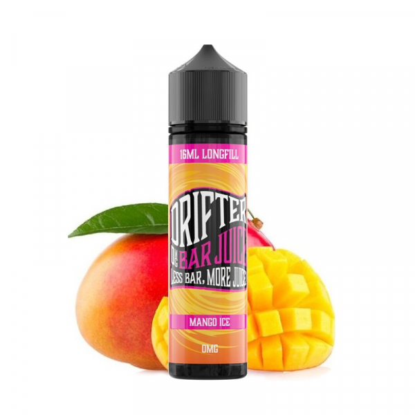 Příchuť Drifter Bar Juice Mango ICE - Ledové mango (16 ml) Příchuť Drifter Bar Juice Mango ICE - Ledové mango (16 ml)