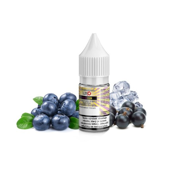 E-Liquid PJ Empire Nic Salt Indigo Flow - Černý rybíz, hroznové víno, borůvka (10 ml)