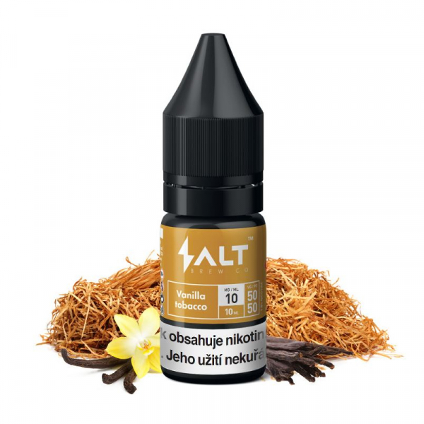 E-liquid ProVape Salt Brew Co Vanilla Tobacco - Tabák s vanilkou a karamelem (10 ml)