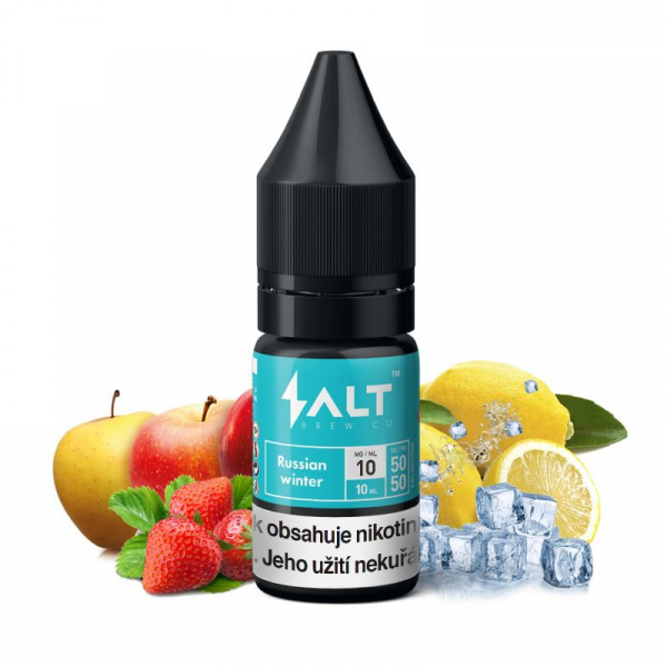 E-liquid ProVape Salt Brew Co Russian Winter - Ledové jablko, jahoda, citron (10 ml)