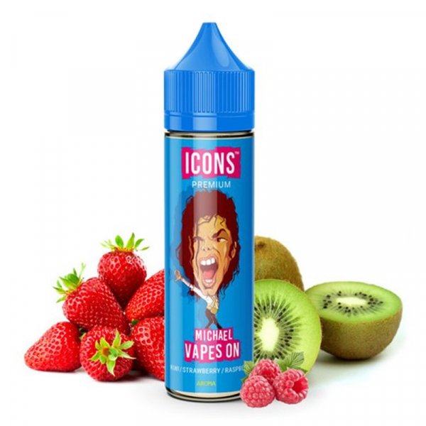 Př&iacute;chuť ProVape Icons Michael Vapes On - Kiwi, jahoda, malina (20 ml)